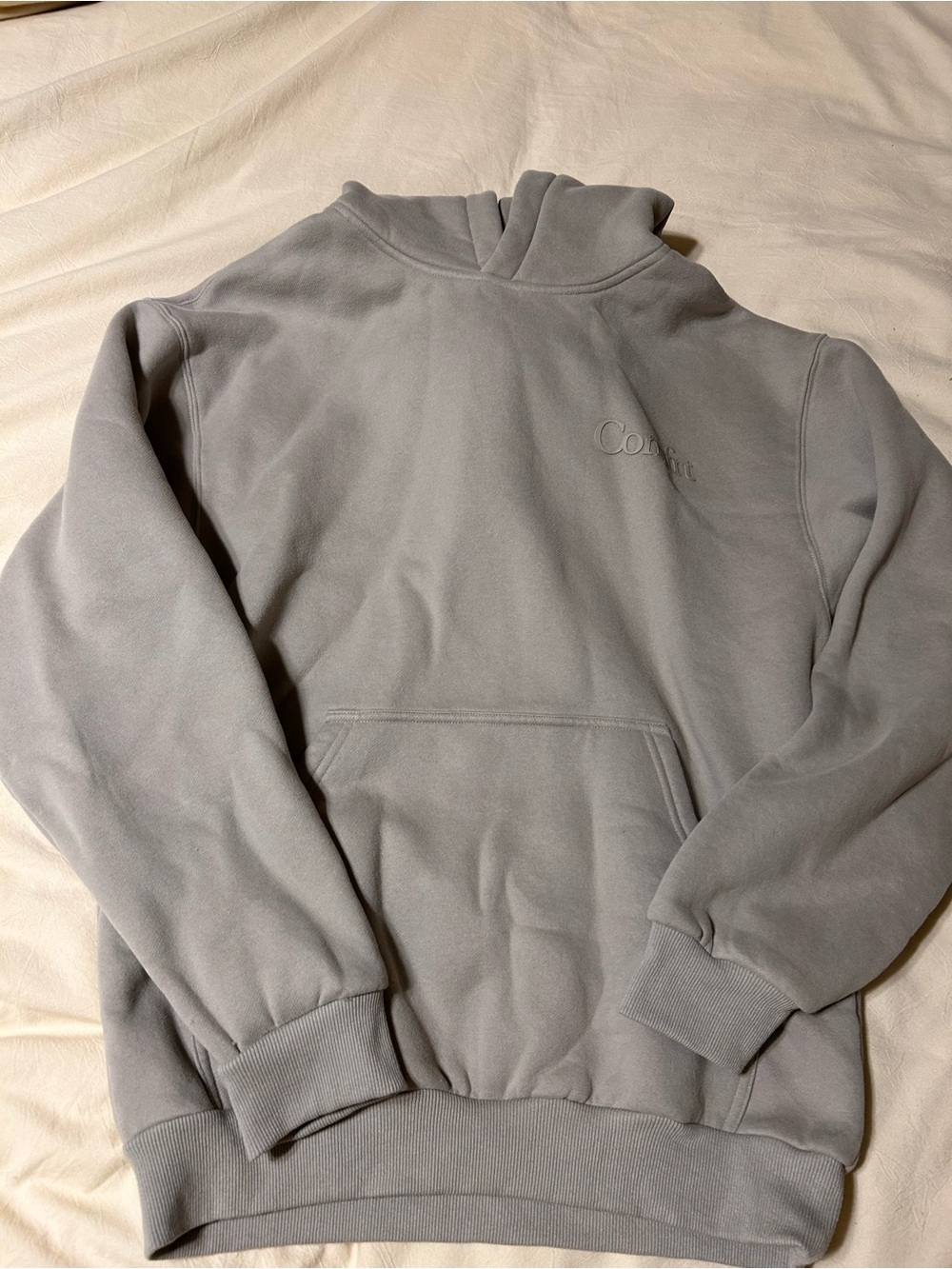 Comfort  Gray Pullover Hoodie